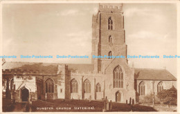 R169631 Dunster Church. Exterior. Tuck. RP. Dunster - World