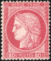 * 57 - 80c. Rose. Très Bon Centrage. SUP. - 1871-1875 Ceres