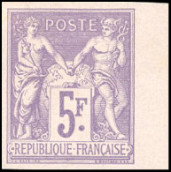 (*) Série GRANET. 27 Valeurs. En Général Avec BdeF Latéral. SUP. - 1876-1878 Sage (Type I)