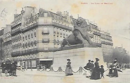 CPA Paris Le Lion De Belfort - Arrondissement: 14