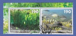 Liechtenstein  2024   Mi.Nr. 2124 / 25 , EUROPA CEPT Unterwasser Fauna + Flora - Gestempelt / Fine Used / (o) - Gebraucht