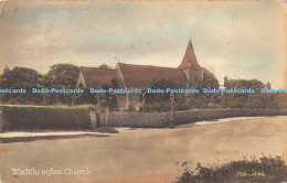 R169641 Blatchington Church. Hodgsons Library. 1920 - World