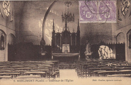 CPA (62) MERLIMONT  PLAGE   Interieur  De L Eglise - Autres & Non Classés