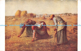 R170167 Millet. The Gleaners. Musee Du Louvre. Postcard - Monde