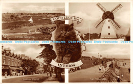 R170168 Good Luck From Lytham. Valentines. RP. Multi View - Monde