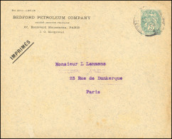 Obl. 111 - Entier Postal Du 5c. Type Blanc, Enveloppe Repiquée "BEDFORD PETROLEUM COMPANY - IMPRIMES Frappée Du CàD De P - Autres & Non Classés