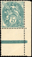 ** 111Bc - 5c. Type Blanc Vert Bleu. Type Ia. Double Impression. CdeF. Cote Maury. SUP. - Autres & Non Classés