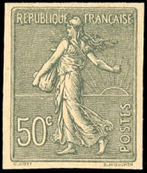 ** 198c - 50c. Semeuse Olive. BD. SUP. - Autres & Non Classés