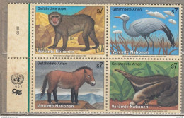 United Nations 1997 Fauna Animals Birds Mi 222-225 MNH(**) #Fauna56 - Other & Unclassified