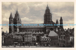 R169694 Mainz A. Rhein. Dom Vom Markt Gesehen. Ludwig Feist. No. 143 - Welt