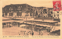 TROUVILLE : REINE DES PLAGES - VUE SUR LES PLANCHES ET LES NOUVEAUX IMMEUBLES - Trouville