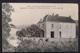 CPA BALANOD La Mairie Et L'école Des Garçons (environs De St Amour - Jura 39) - Other & Unclassified