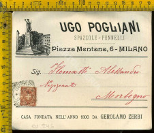 Milano Città  Ugo Pogliani - Spazzole, Pennelli - Piazza Mentana, 6 MI - Milano (Mailand)