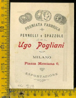 Milano Città  Ugo Pogliani - Fabbrica Di Pennelli E Spazzole - Piazza Mentana 6, MI - Milano (Mailand)