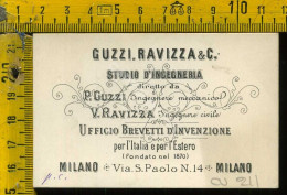 Milano Città  Guzzi, Ravizza & C. - Studio D'Ingegneria- Ufficio Brevetti D' Invenzione - Via S. Paolo N. 14 MI - Milano (Milan)