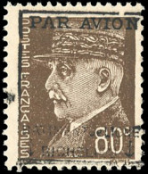 ** 11 - 80c. Pétain. SUP. - Military Airmail