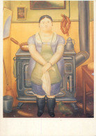 La Servante By Fernando Botero - Paintings
