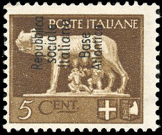 ** 7 - 5c. Brun. Louve. SUP. RR. - War Stamps