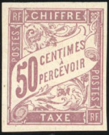 (*) 1 + 18 + 20 - Timbres-Taxe. + 22 + 23. Emission De 1882/1892. Réimpression En Couleurs Plus Vives Et S/papier Plus é - Autres & Non Classés