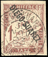 Obl. 13 - Timbres-Taxe. 1F. Marron. Obl. SUP. - Autres & Non Classés