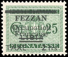 ** 3 - Timbres-Taxe. 2F. S/25c. Vert. SUP. - Autres & Non Classés