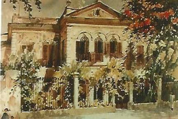 Macau ** & Postal, Artistic Heritage Of The Luís De Camões Museum Watercolors By George Smirnoff (27) - Museen