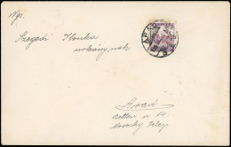 Obl. 9 - 15fi. Violet Obl. S/lettre Locale Frappée Du CàD D'ARAD. Arrivée Le 919 MAJ. 7. TB. - Autres & Non Classés