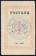 (*) 14a - D. Rose. ''BRITISH VICE-CONSULATE ANTANANARIVO'' En Violet. TB. - Sonstige & Ohne Zuordnung