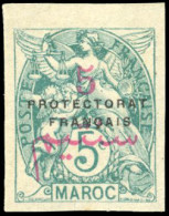 ** 40a - 5c. S/5c. Vert-bleu. ND. TB. - Other & Unclassified