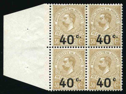 * 12a - Timbres-Taxe. 30c. Bloc De 4. Le 12a Est **. TB. - Sonstige & Ohne Zuordnung