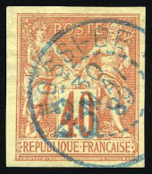 Obl. 1 - 25 S/40c. Rouge-orange. 1er Tirage. Obl. TB. - Other & Unclassified