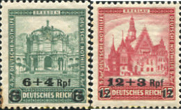 625605 HINGED ALEMANIA 1932 EDIFICIOS - Préphilatélie