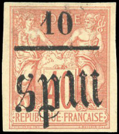 (*) 6a - 10 S/40c. Rouge-orange. Lettre "m" Renversée. SUP. - Other & Unclassified