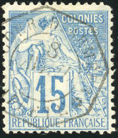 Obl. Lot Très Important De Timbres De Colonies Générales. Obl. OCN, PAPEETE, Cachet à Date Dont Tahiti N°1 Déf. 41 Pièce - Other & Unclassified