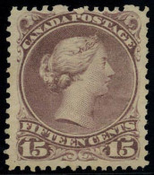 (*) SG#61a - 15c. Pale Reddish Purple. VF. - Other & Unclassified