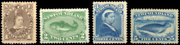 * SG#40 / 43 - Set Of 4. Complete Set. 3c. & 5c. Without Gum. VF. - Autres & Non Classés