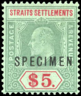 * SG#166 + 167 - Set Of 2 Optd ''SPECIMEN''. SUP. - Andere & Zonder Classificatie