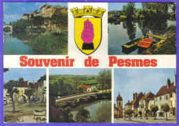 Carte Postale 70. Pesmes  Blason    Très Beau Plan - Pesmes