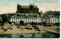 IRELAND - CORK - QUEENSTOWN - VIEW FROM THE BEACH 1910  I598 - Cork