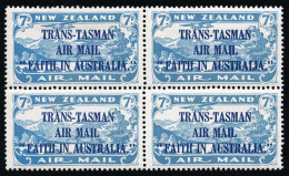 * SG#554 - 7d. Light Blue. Block Of 4. VF. - Autres & Non Classés