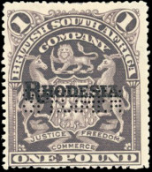 * SG#109 / 113 - Set Of 5. Perf. SPECIMEN. SUP. - Rhodesia (1964-1980)