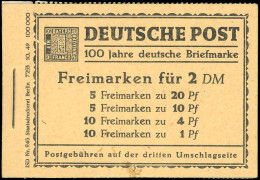 Obl. Carnets. Numéro 28 + 29 + 33 + 35 Oblitération Spéciale. Bloc De 5 Dans Un Carnet Centenaire. SUP. R. - Other & Unclassified