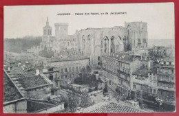 CPA Non Circulée - FRANCE, AVIGNON - PALAIS DES PAPES, VU DE JACQUEMART - Châteaux