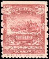 * 141 - 20c. Rouge-brun. Variété De Perforation. SUP. - Mexico