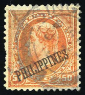 Obl. 185a - 50c. Rouge Orange. Obl. B. - Philippines