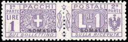 * 12 - Timbres Pour Colis-postaux. 1l. Violet. TB. - Somalia