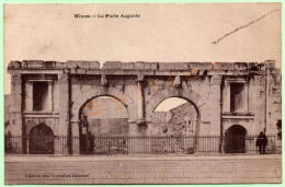 NÎMES - LA PORTE AUGUSTE - Édition Des Nouvelles Galeries (30) - Nîmes