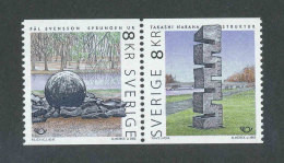 SUEDE 2002 - YT 2274/2273 - Facit 2308/2309 - Neuf ** MNH - Norden, Sculptures à Kristianstad - Neufs