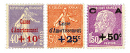 France : N°249/251** - Altri & Non Classificati