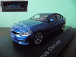 Kyosho BMW Serie 4 Gran Coupé Bleu Estoril Echelle 1/43 En Boite Vitrine Et Surboite Carton - Kyosho